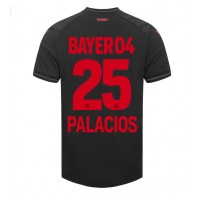 Bayer Leverkusen Exequiel Palacios #25 Hemmatröja 2023-24 Kortärmad